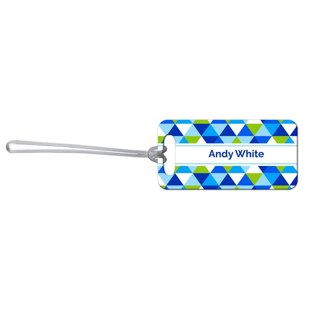 Geometric Bag Tag – Dinkleboo NZ